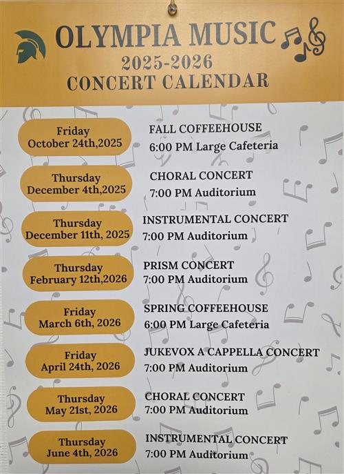 Concert Calendar